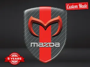 Mazda Pegatinas Parabrisas Resistentes Universal Alta Calidad